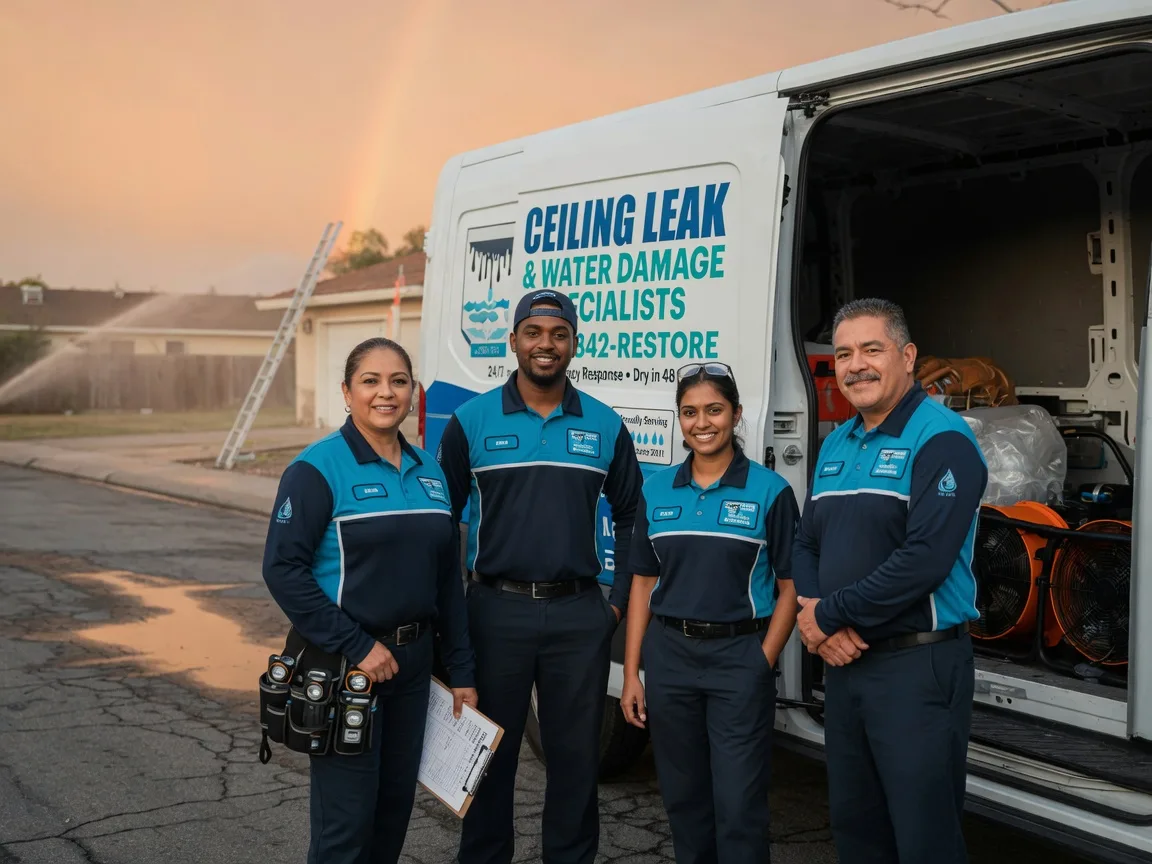 Ceiling Leak Cleanup company in Fork, MD